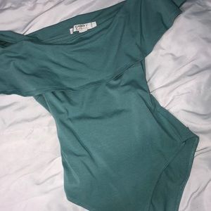 Forever21 blue bodysuit